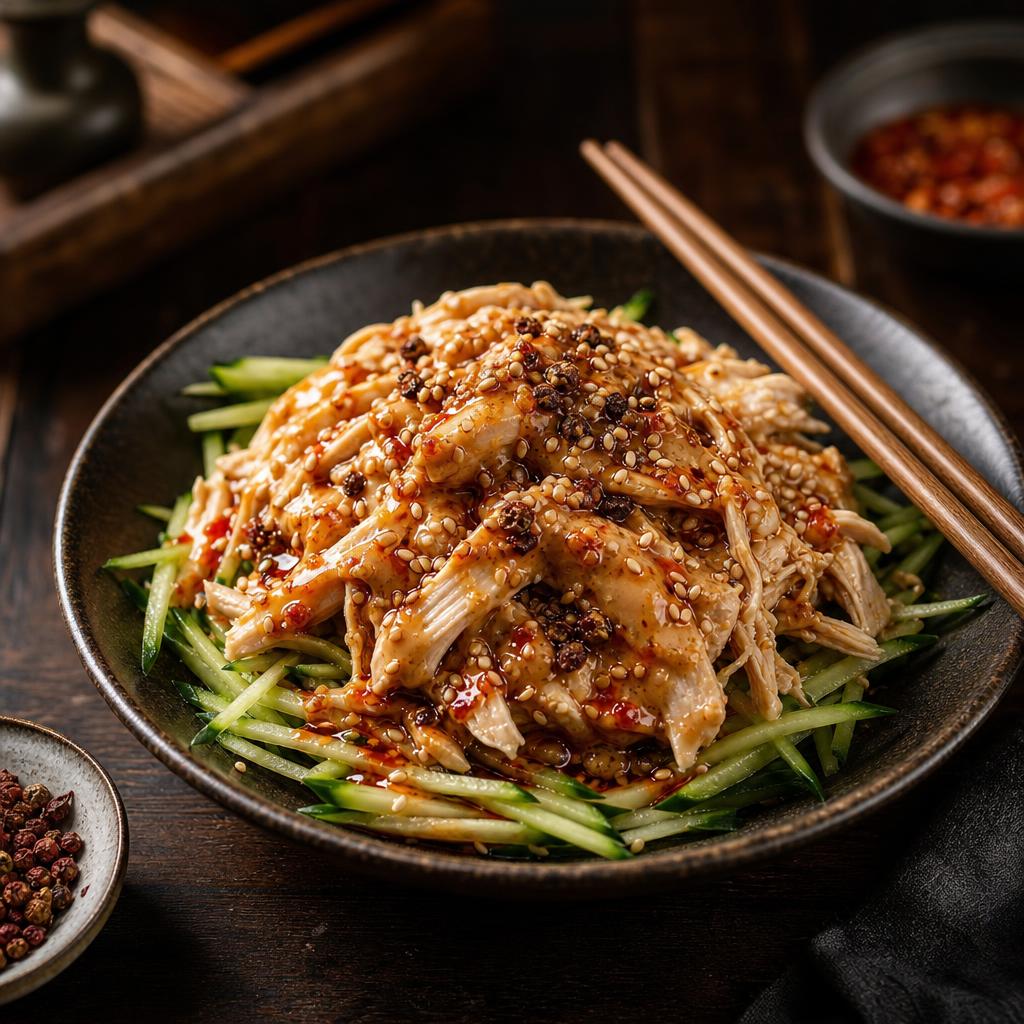 Sichuan bang bang chicken